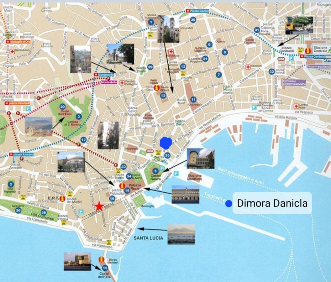 Apartamento Dimora Danicla Nápoles Exterior foto